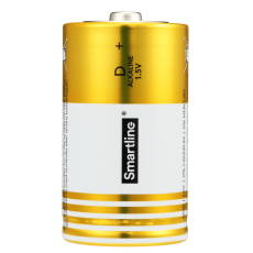 Smartline D LR20 1.5V Alkaliskt Batteri 2-pack