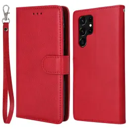 Samsung Galaxy S22 Ultra Fodral 2in1 Magnet Röd