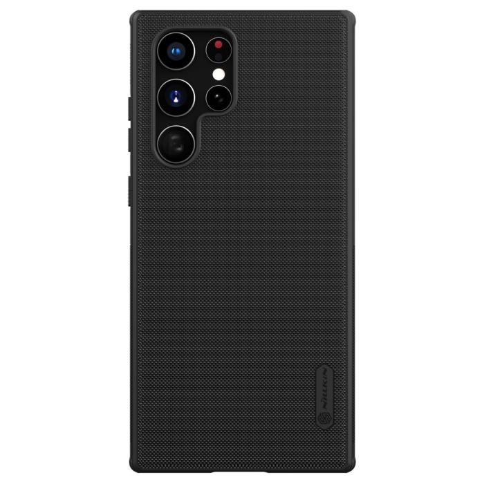 Bild 1, NILLKIN Samsung Galaxy S22 Ultra Skal Frosted Shield Svart