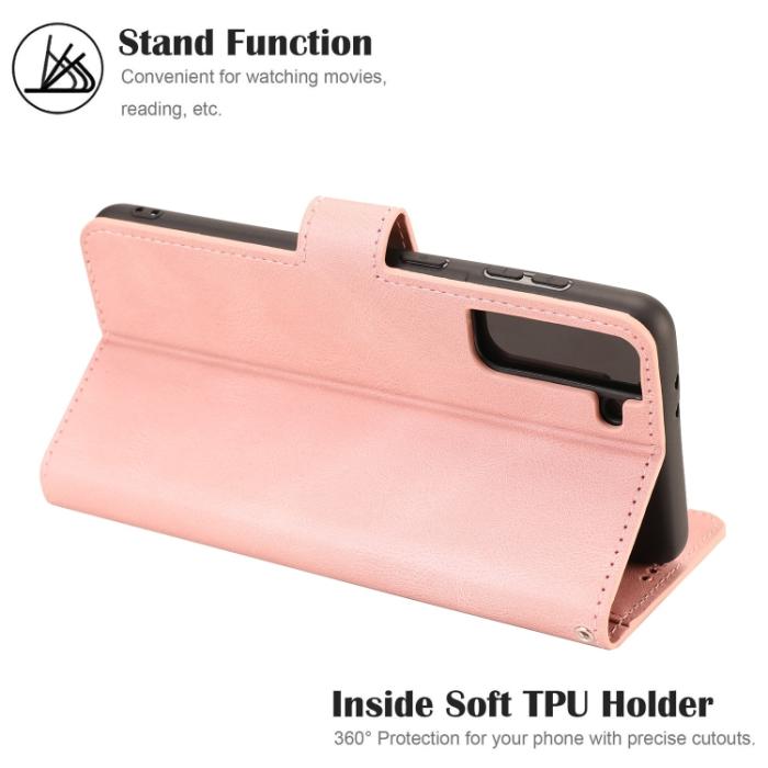 Bild 5, Samsung Galaxy S22 Fodral Skin Touch Roséguld