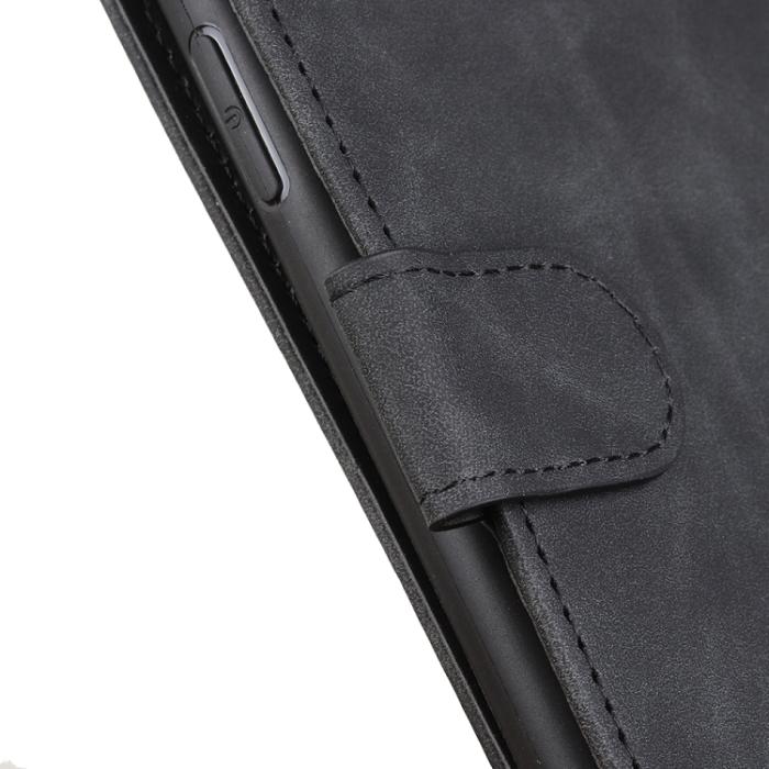 Bild 6, KHAZNEH Xiaomi Redmi 10C Fodral Retro Svart