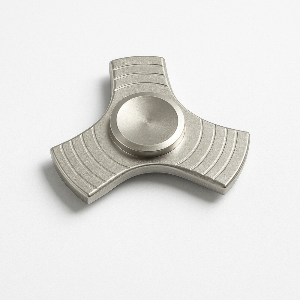 Fidget Spinner Trio Metall - Silver