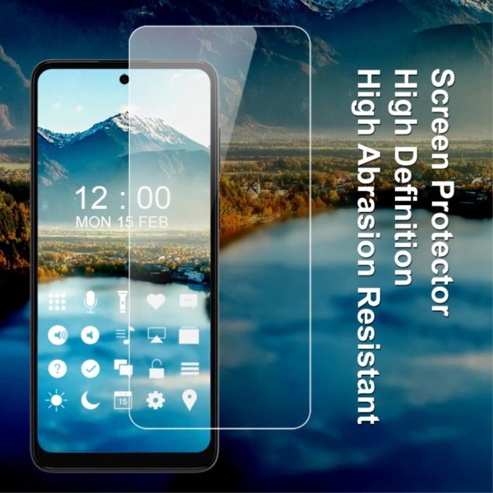 Bild 4, IMAK Motorola Moto G22 Skärmskydd ARM Series Transparent