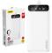 Dudao 30000 mAh Power Bank 3x USB med LED-display - Vit