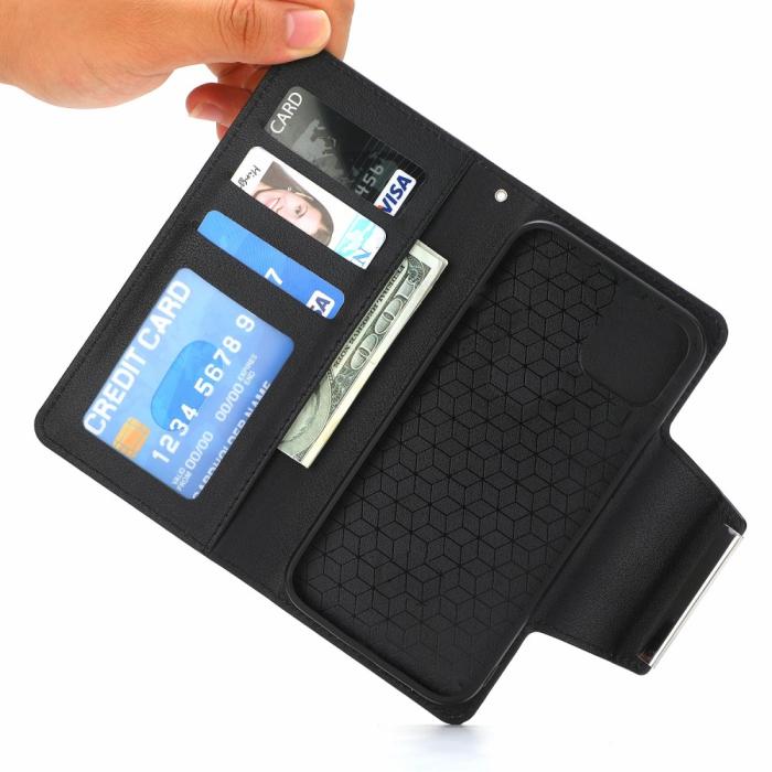 Bild 6, iPhone 15 Plus 2in1 Magnet Fodral Svart