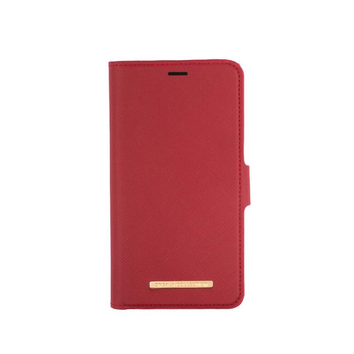 Bild 1, ONSALA iPhone 12 Mini 2in1 Magnet Fodral / Skal Saffiano Red