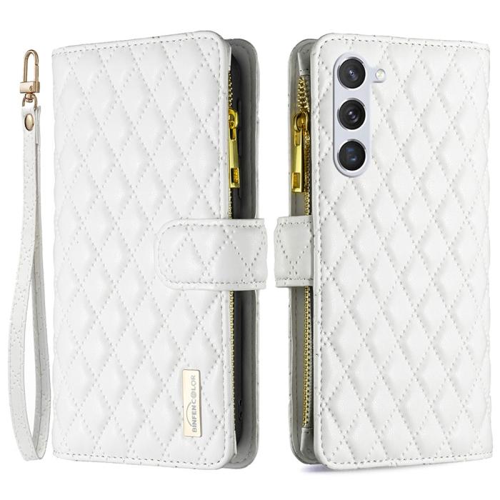Bild 1, Samsung Galaxy S24 Fodral Diamond Multifunktionell Vit