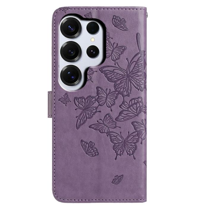 Bild 5, Samsung Galaxy S26 Ultra Fodral Fjäril Tryck Lila