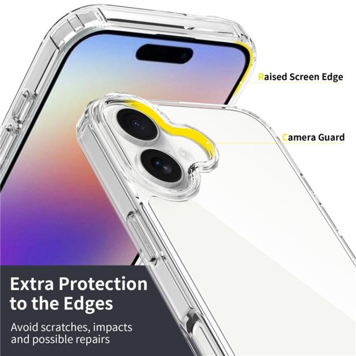 Bild 3, iPhone 17 Skal Akryl / TPU Transparent