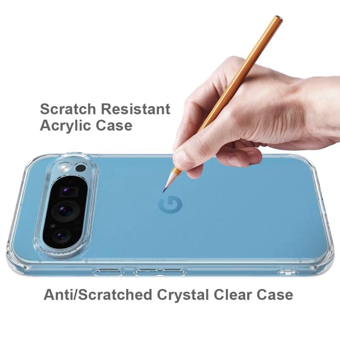 Bild 2, Google Pixel 9 Pro XL Skal Shockproof TPU/Akryl Transparent