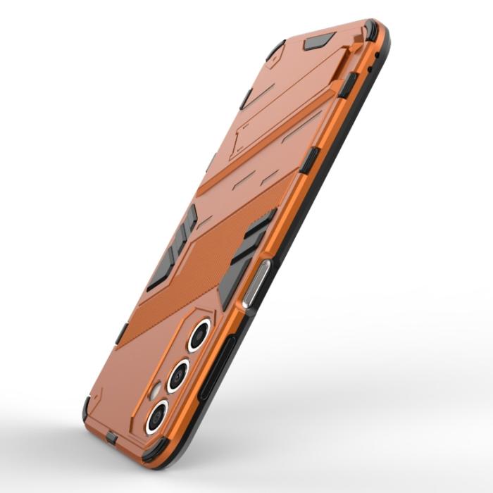 Bild 4, Samsung Galaxy A24 5G Skal Hybrid Kickstand Orange