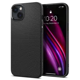 Spigen iPhone 14 Skal Liquid Air Matt Svart