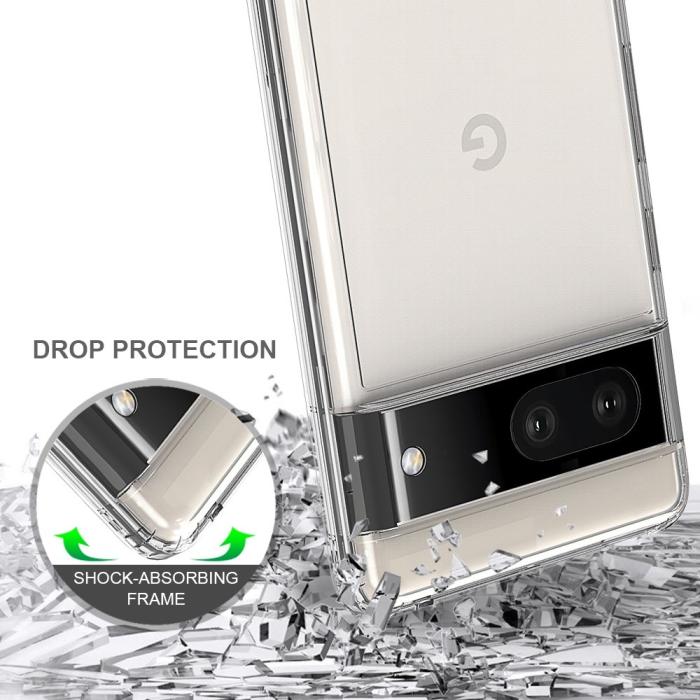 Bild 4, Google Pixel 7 Skal Akryl/TPU Transparent