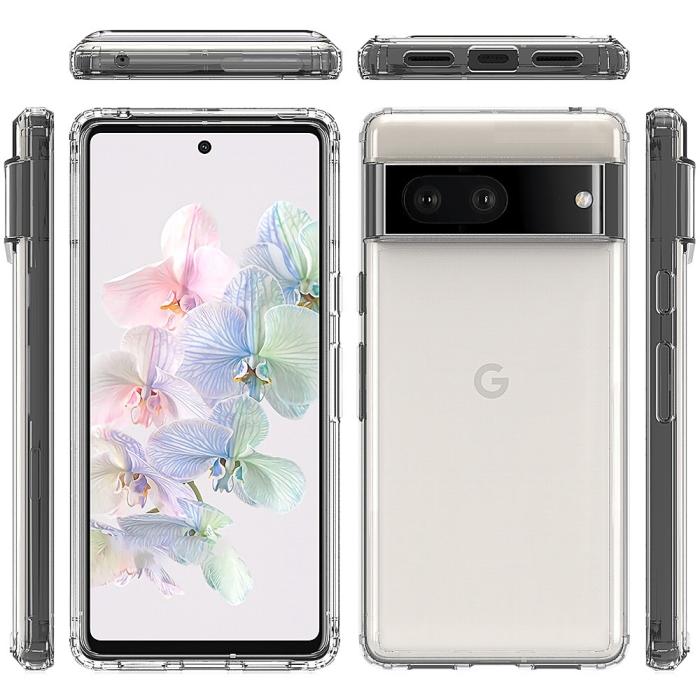 Bild 6, Google Pixel 7 Skal Akryl/TPU Transparent