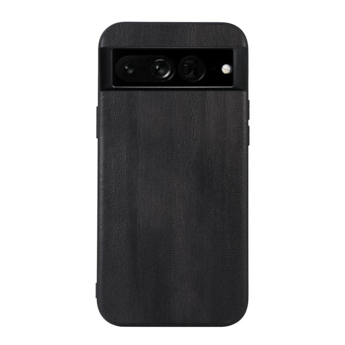 Bild 1, Google Pixel 7 Pro Skal Läderbelagt Svart
