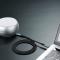 Joyroom 1m 3.5 mm AUX Ljudkabel Nylon - Svart