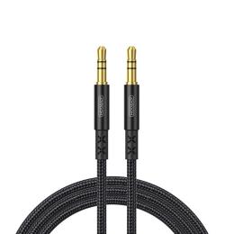 Joyroom 1.5m 3.5 mm AUX Ljudkabel Nylon - Svart