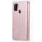 Samsung Galaxy A21s - 2in1 Magnet Skal / Plånboksfodral - Roséguld