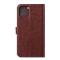 Samsung A51 - Crazy Horse Fodral - Brun