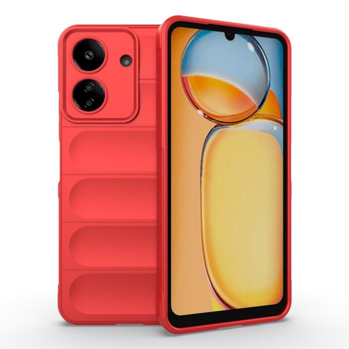 Bild 1, Xiaomi Redmi 13C 4G Skal Magic Shield Röd
