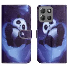 Motorola Moto G86 Power/G86 5G Fodral L&auml;der Panda