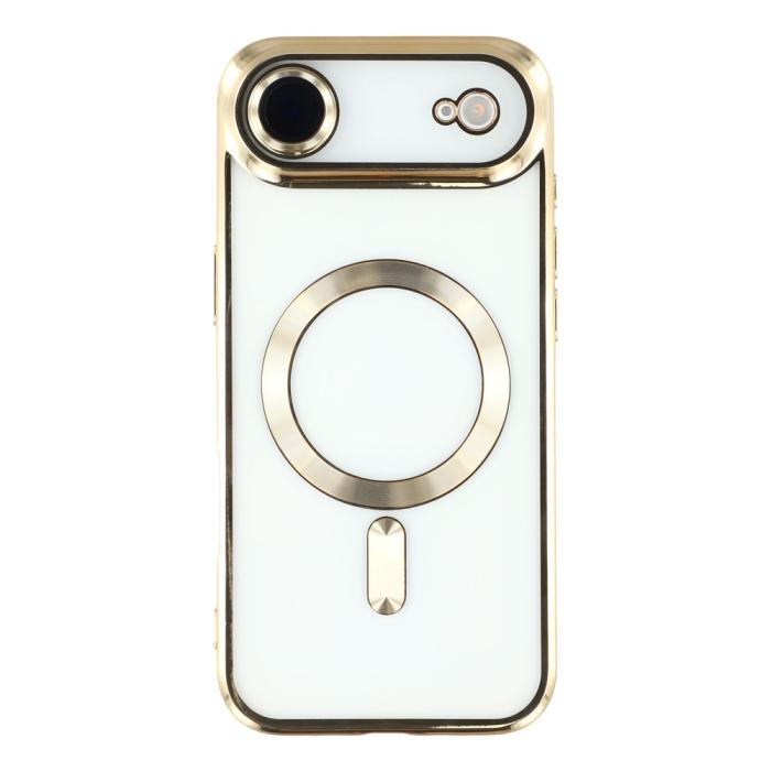 Bild 3, iPhone Air Skal MagSafe Electroplated TPU Guld
