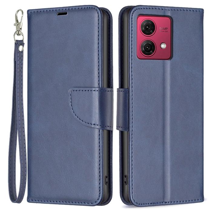 Bild 1, Motorola Moto G84 5G Fodral Shark Solid Blå