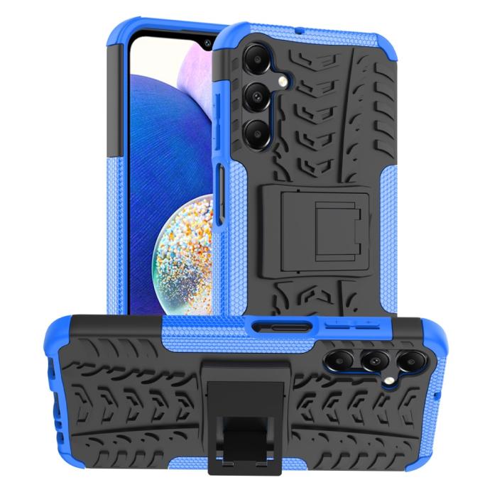 Bild 1, Samsung Galaxy A15 4G/5G Ultimata Stöttåligt med Stöd Blå