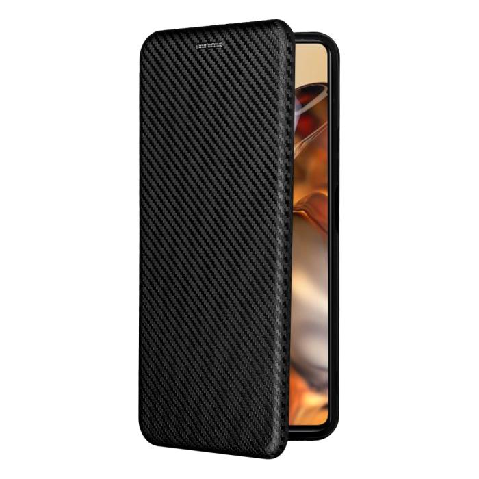 Bild 2, Xiaomi 11T / 11T Pro Fodral Kolfiber Textur Svart