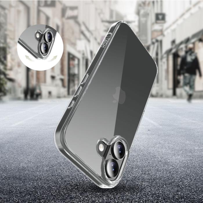 Bild 4, Tech-Protect iPhone 17 Skal FlexAir Hybrid Transparent