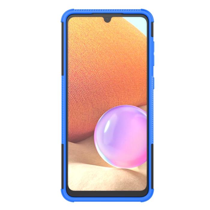Bild 4, Samsung Galaxy A33 5G Skal Stöttåligt med Stöd Blå