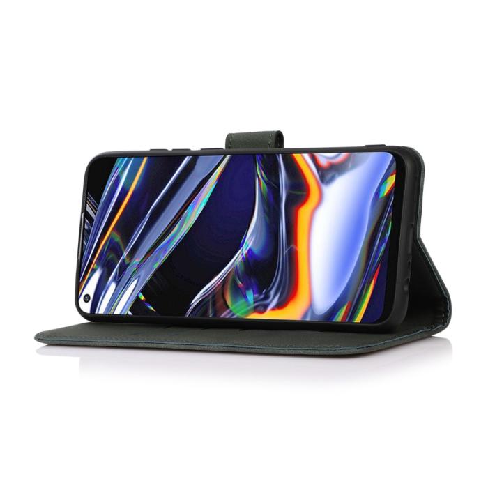 Bild 5, KHAZNEH Motorola Moto G200 Fodral Retro Läder Grön