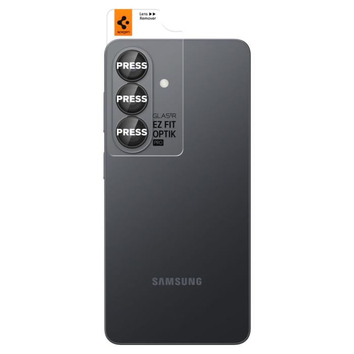 Bild 2, Spigen Galaxy S26 2-PACK Linsskydd Optik Pro GLAS.tR 