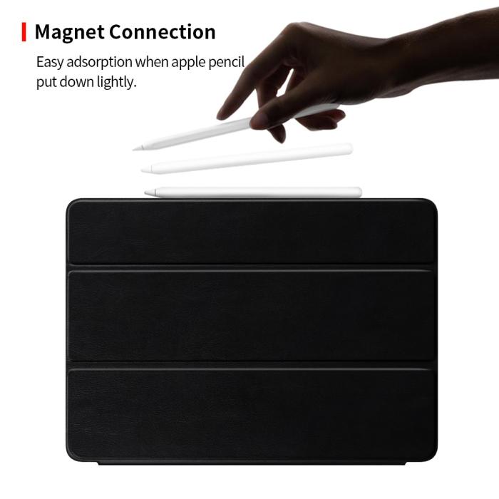 Bild 5, iPad Air 2025-2020 / Pro 11 2018 2in1 Magnet Tri-Fold Fodral
