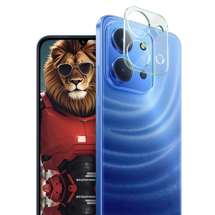 Bild 2, IMAK Xiaomi Redmi 15C Linsskydd Härdat Glas Transparent