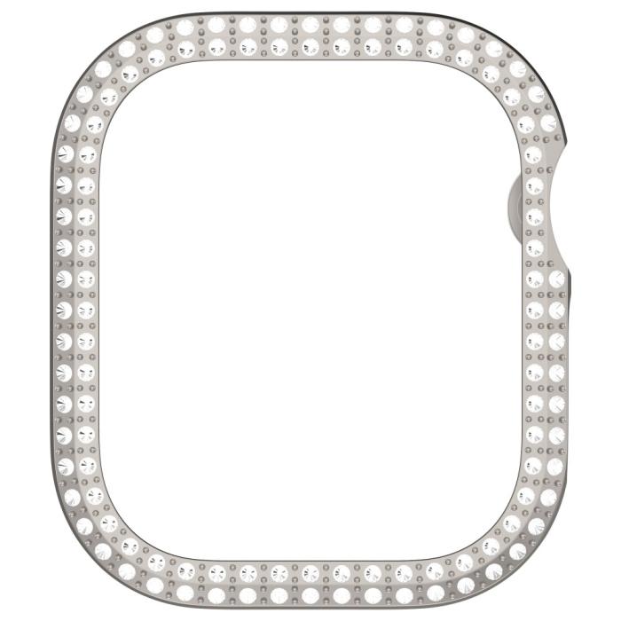 Bild 4, Apple Watch 10 46 mm Skal Rhinestone Grå