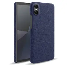 Sony Xperia 10 VII Skal Tygbelagt Bl&aring;