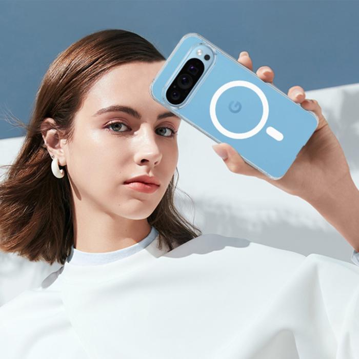 Bild 3, Google Pixel 9 Pro XL Skal MagSafe TPU/Akryl Transparent