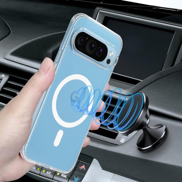 Bild 4, Google Pixel 9 Pro XL Skal MagSafe TPU/Akryl Transparent