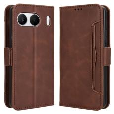 OnePlus Nord 4 Fodral Med Avtagbart Kortfodral Brun