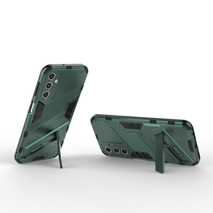 Bild 3, Samsung Galaxy A24 5G Skal Hybrid Kickstand Grön