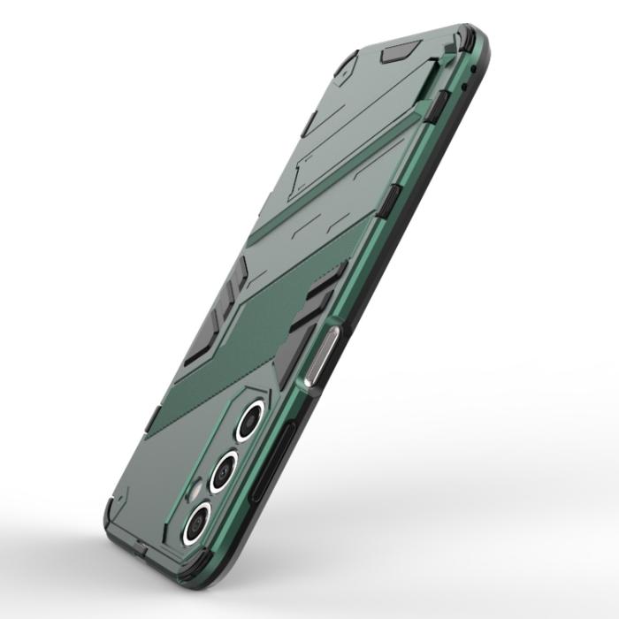 Bild 4, Samsung Galaxy A24 5G Skal Hybrid Kickstand Grön