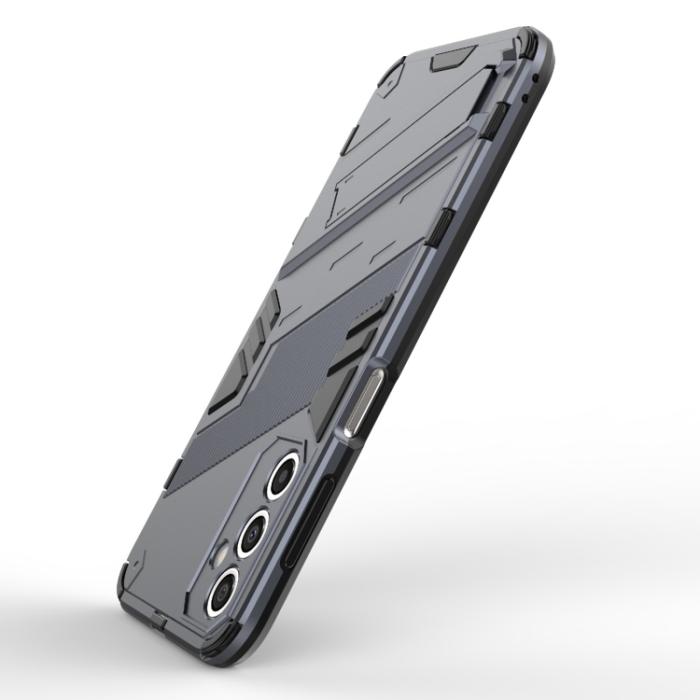 Bild 4, Samsung Galaxy A24 5G Skal Hybrid Kickstand Grå
