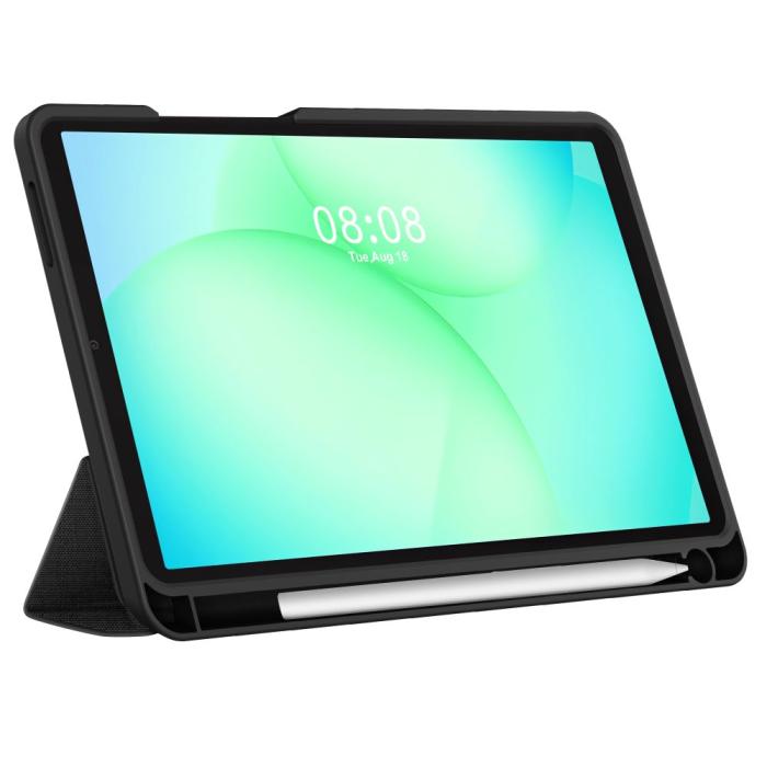 Bild 6, Tech-Protect Galaxy Tab A11/A9 Fodral SC Canvas Obsidian Black