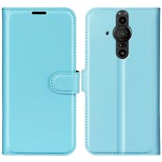 Sony Xperia Pro-I Fodral Litchi Textur Ljus Blå