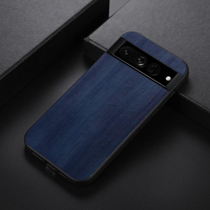 Bild 2, Google Pixel 7 Pro Skal Läderbelagt Blå