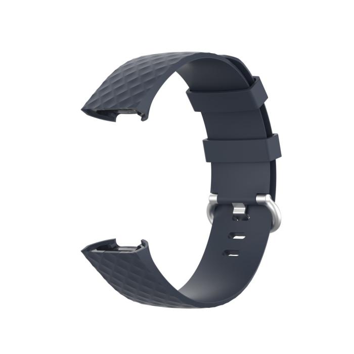 Bild 2, Armband Fitbit Charge 3 / 4 Mörk Blå