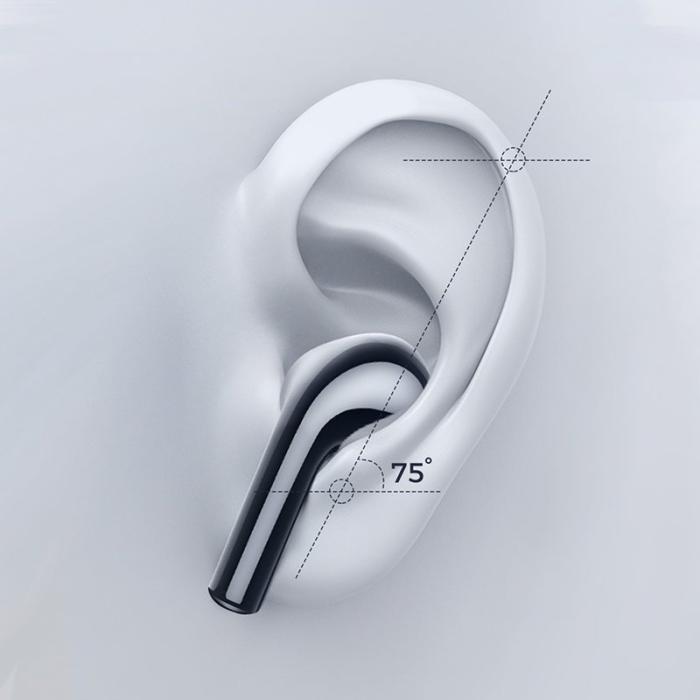 Bild 4, Joyroom Trådlösa In-Ear Bluetooth Hörlurar - Svart