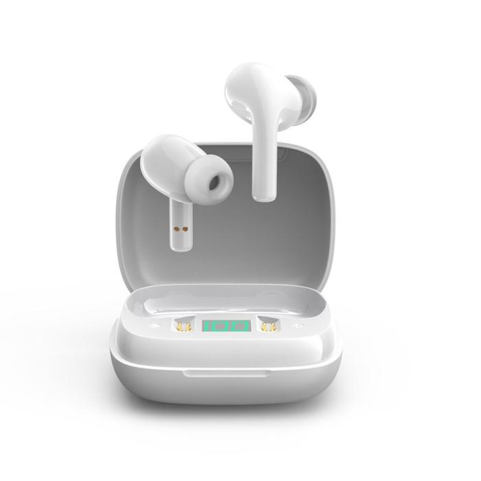 Bild 1, Joyroom Trådlösa In-Ear Bluetooth Hörlurar - Vit