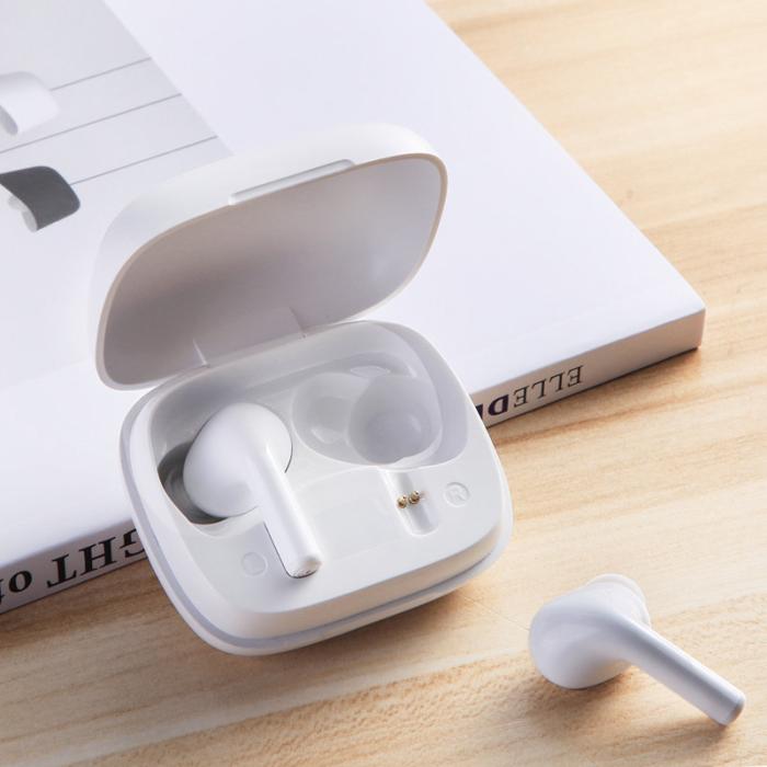 Bild 5, Joyroom Trådlösa In-Ear Bluetooth Hörlurar - Vit